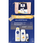 Nivea Q10 & Vitamin Care tělové mléko 400 ml + sprchový gel 250 ml + deodorant roll-on 50 ml + etue, kosmetická sada pro ženy