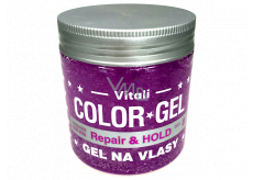 Styl Vitali Color Repair & Hold Aloe Vera tužicí gel na vlasy 390 ml