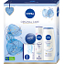 Nivea Original Care antiperspirant sprej 150 ml + Creme Soft krémové toaletní mýdlo 100 g + Creme krém pro základní péči 30 ml + Creme Soft krémový sprchový gel 250 ml, kosmetická sada pro ženy