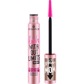 Essence Without Limits objemová a prodlužující řasenka 02 Brown 13 ml