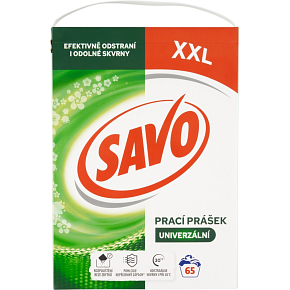 Savo prací prášek Univerzál 65 praní, 4,55kg