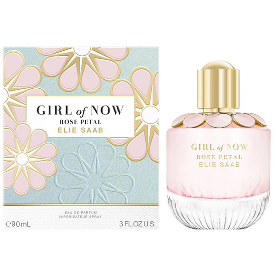 Elie Saab Girl of now Rose petal parfémovaná voda pro ženy 90 ml