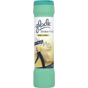 Glade Shake n Vac Magnolia & Vanilla osvěžovač koberců a pohlcovač pachů 500 g