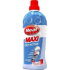 Real Maxi Oxy Active univerzální prostředek na mytí všech typů podlah a omyvatelných povrchů 1000 g