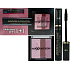 Max Factor 2000 Calorie Dramatic Volume řasenka 01 Black 9 ml + oční stíny Trio Eye Shadows 3,5 g, kosmetická sada