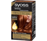 Syoss Oleo Intense Color barva na vlasy bez amoniaku 6-76 Teplý měděný