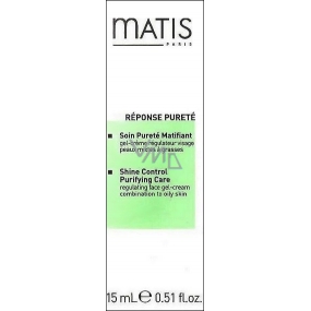 Matis Paris Réponse Pureté Shine Control Purifying Care gelový krém regulující mastnotu 15 ml