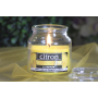 Lima Aroma Dreams Citron aromatická svíčka sklenička s víčkem 120 g