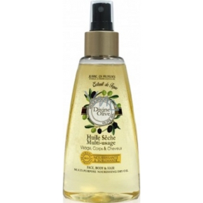 Jeanne en Provence Divine Olive vyživující suchý olej na obličej, tělo a vlasy sprej 150 ml