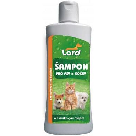 Lord Šampon pro psy a kočky s norkovým olejem 250 ml