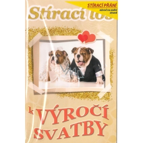 Nekupto Stírací přání k svatbě K výročí svatby 21,5 x 13,5 cm G 21 3351