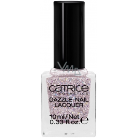 Catrice Dazzle Bomb lak na nehty Dazzle C01 Rose Quartz 10 ml