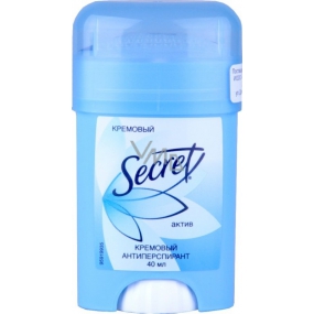 Secret Active Cream krémový antiperspirant deodorant stick pro ženy 40 ml