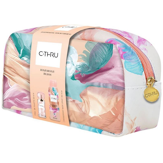 C-Thru Harmony Bliss toaletní voda pro ženy 30 ml + deodorant sprej 150 ml + etue, dárková sada