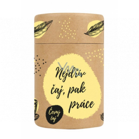 Albi Vánoční čaj černý sypaný v tubusu - Nejdřív čaj, pak práce 50 g