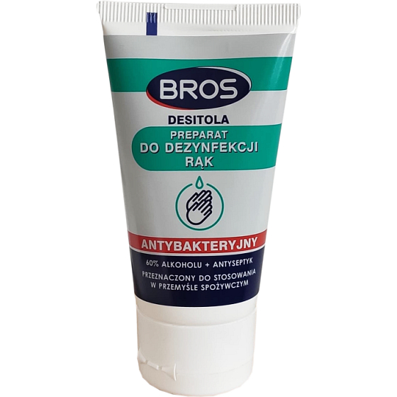 Bros Desitola antibakteriální gel na ruce 60% alkoholu 40 ml
