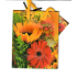 Nekupto Dárková papírová taška 14 x 11 x 6,5 cm Květiny gerbera 1555 01 KFS