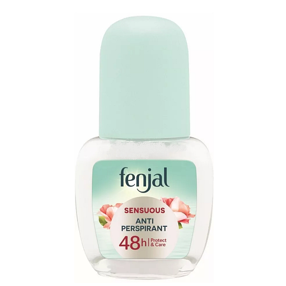 Fenjal Sensuous 48h kuličkový antiperspirant roll-on bez alkoholu pro ženy 50 ml