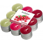Bolsius Aromatic Cranberry - Brusinka vonné čajové svíčky 18 kusů, doba hoření 4 hodiny