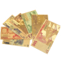 Talisman Zlatá plastická bankovka 500 EUR
