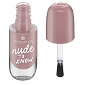 Essence Nail Colour Gel gelový lak na nehty 30 Nude to Know 8 ml
