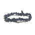 Goldstone modrý Avanturin náramek elastický sekaný, 19 cm, kámen ambicí