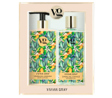 Vivian Gray Sensational Orange sprchový gel + tělové mléko 2 x 350 ml, dárková sada