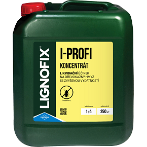 Lignofix I-profi likvidace dřevokazného hmyzu, čirý, 5 kg Lignofix I-profi likvidace dřevokazného hmyzu, čirý, 5 kg