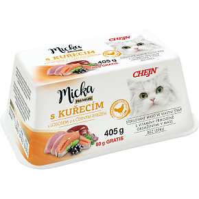 MICKA s kuřecím vanička 405g (325g+80g GRATIS