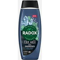 Radox Men Feel Energized 2v1 sprchový gel a šampon pro muže 450 ml