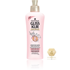 Gliss Kur Liquid Silk Gloss okamžitá bezoplachová regenerační kúra 150 ml