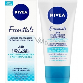 Nivea Essentials 24h lehký denní krém pro problematickou pleť 50 ml