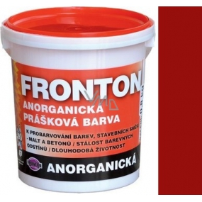 Fronton Anorganická prášková barva Červená pro venkovní a vnitřní použití 800 g