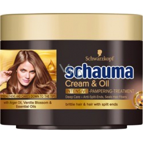Schauma Cream & Oil intenzivní pečující vlasová maska 200 ml