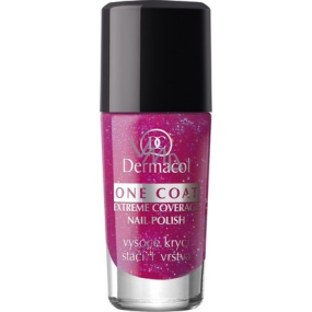 Dermacol One Coat Extreme Coverage Nail Polish lak na nehty 101 10 ml