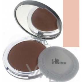 S-he Stylezone Compact Powder pudr odstín 652/02 Smooth Rose 10 g