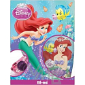 Disney Princess - Ariel sprchový gel 250 ml + parfém 20 ml + houbička, kosmetická sada