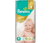 Pampers Premium Care 4 Maxi 8-14 kg plenkové kalhotky 52 kusů