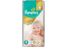 Pampers Premium Care 4 Maxi 8-14 kg plenkové kalhotky 52 kusů