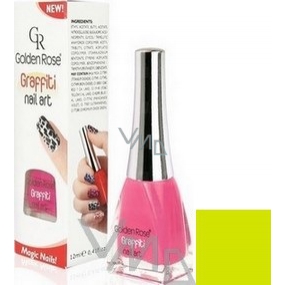 Golden Rose Graffiti Nail Art praskající lak na nehty odstín 17 12 ml