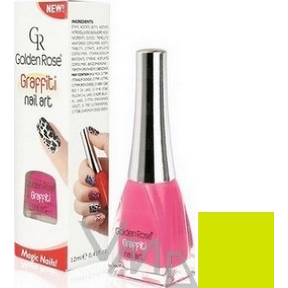 Golden Rose Graffiti Nail Art praskající lak na nehty odstín 17 12 ml