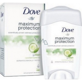 Dove Maximum Protection Okurka & Zelený čaj antiperspirant deodorant stick pro ženy 45 ml