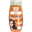 Bione Cosmetics Keratin & Panthenol šampon pro všechny typy vlasů 260 ml
