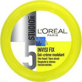 Loreal Paris Studio Line Invisi Fix modelační gelový krém na vlasy s minerály 150 ml