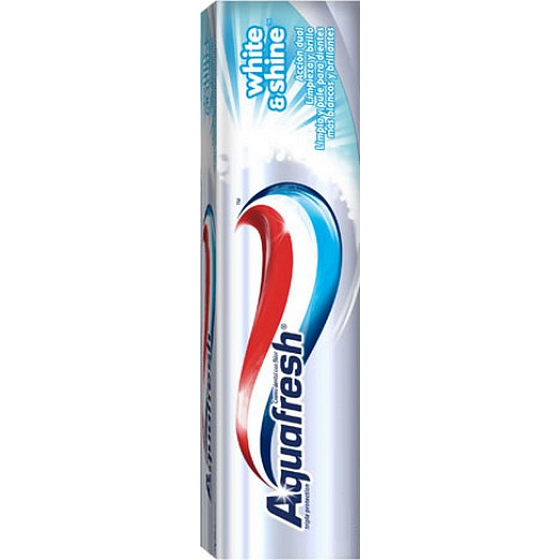 Aquafresh Whitening White & Shine zubní pasta s bělicím účinkem 100 ml