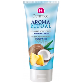 Dermacol Aroma Ritual Karibský sen Relaxační tělové mléko 200 ml
