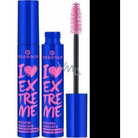 Essence I Love Extreme Volume voděodolná řasenka Black 12 ml