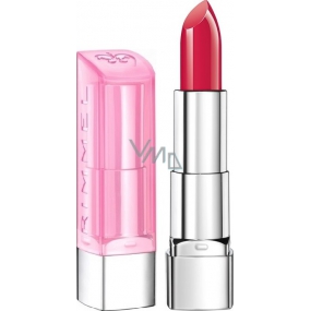 Rimmel London Moisture Renew Sheer & Shine Lipstick rtěnka 210 Cherri-O 4 g