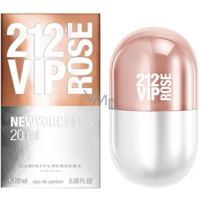 Carolina Herrera 212 VIP Rosé New York Pills parfémovaná voda pro ženy 20 ml