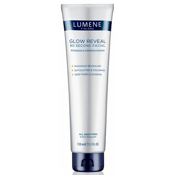 Lumene Glow Reveal 60 second Facial expresní čistíčí péče 150 ml